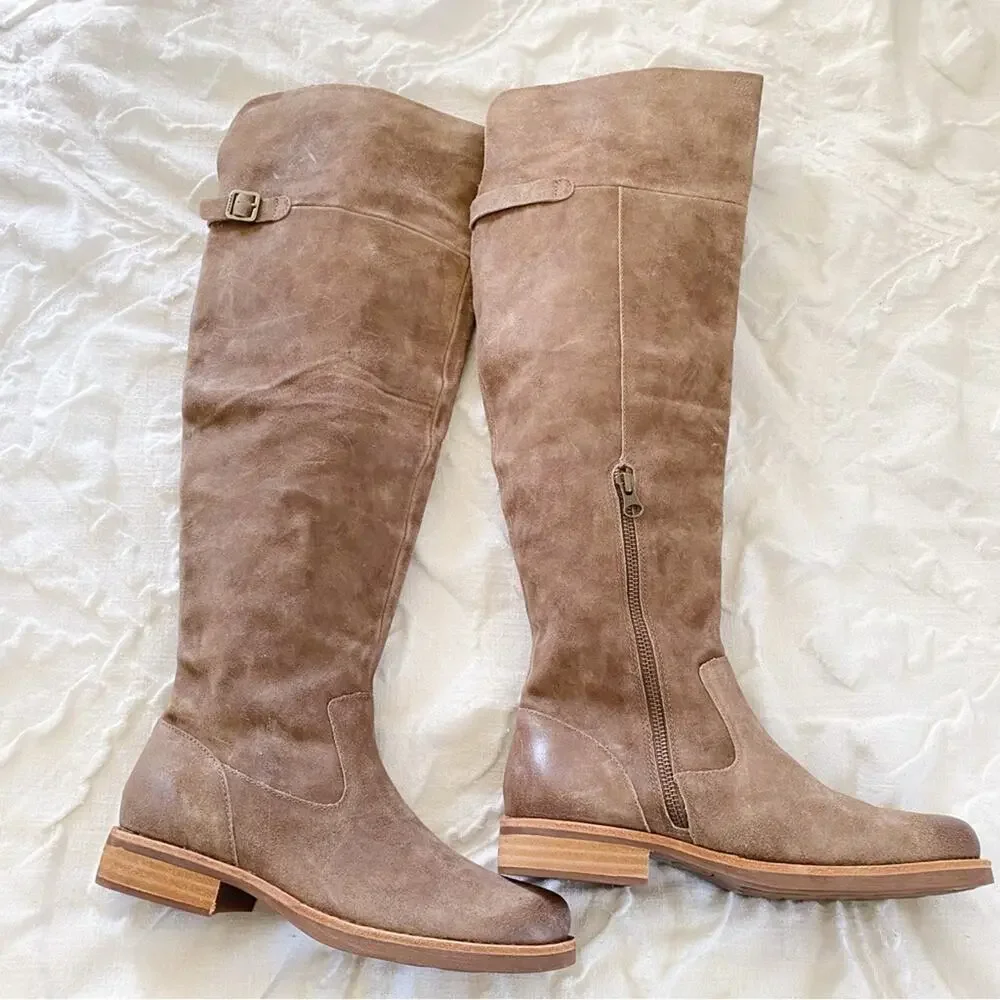 Kork Ease Addison Distressed Boots Size 7 New